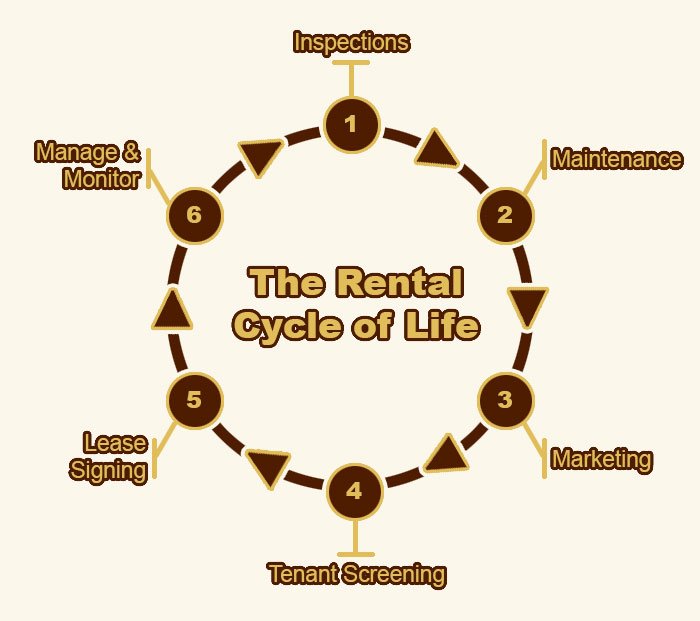 How we manage properties – The Rental Life Cycle